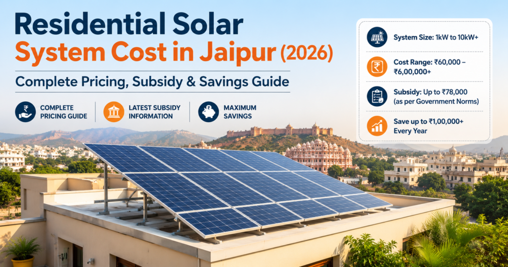 Home Solar Panel Installation in Jaipur